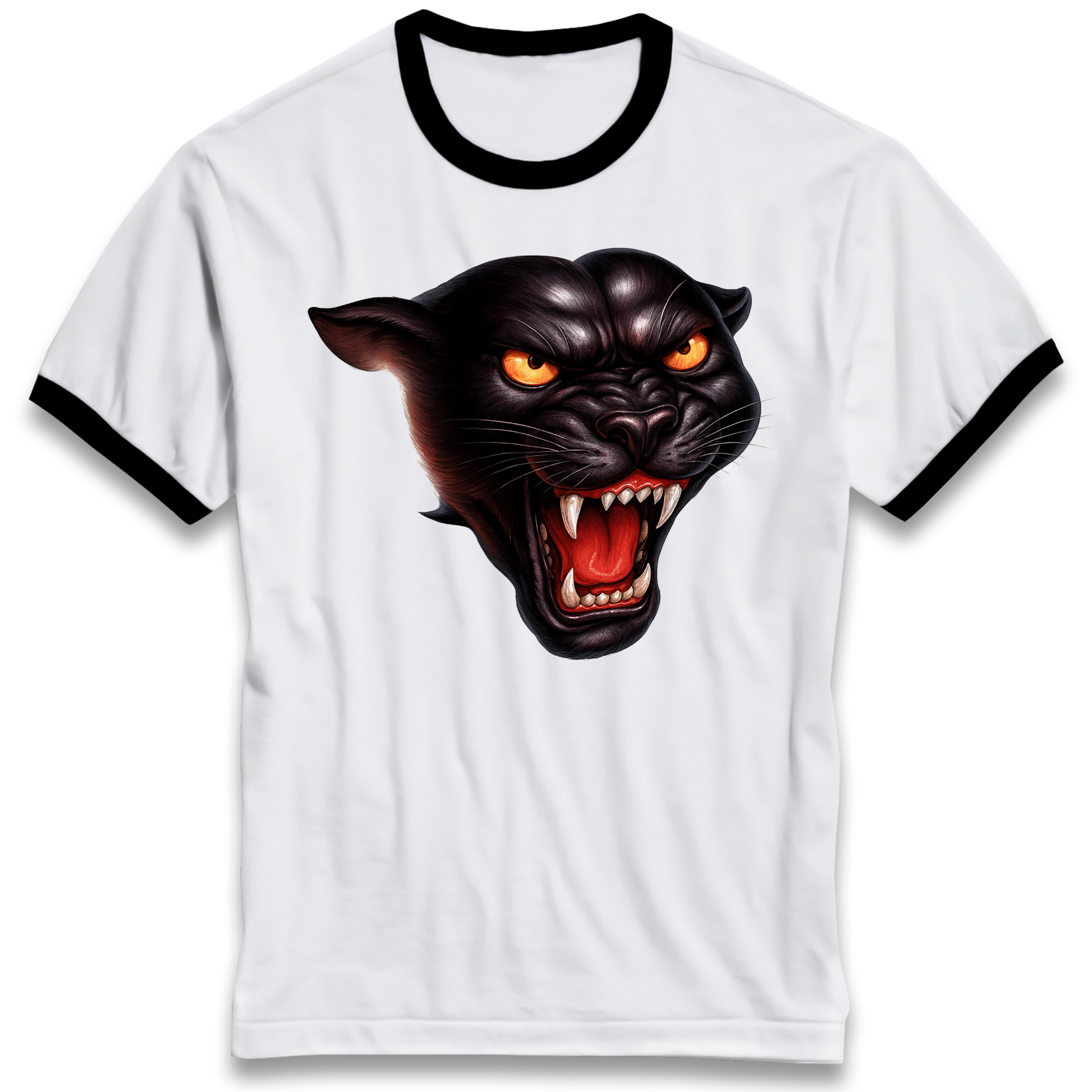 Roddy Piper Panther Ringer T Shirt