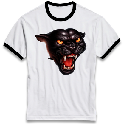 Roddy Piper Panther Ringer T Shirt