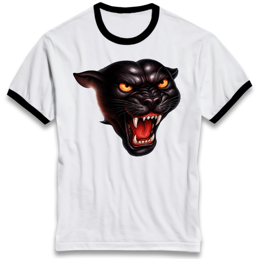 Roddy Piper Panther Ringer T Shirt