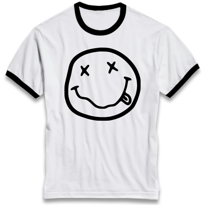 Retro Nirvana 1991 Ringer T Shirt