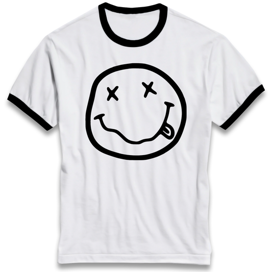 Retro Nirvana 1991 Ringer T Shirt