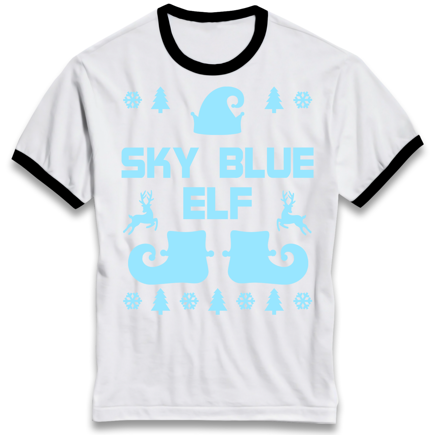 Coventry City FC Christmas Ringer T Shirt