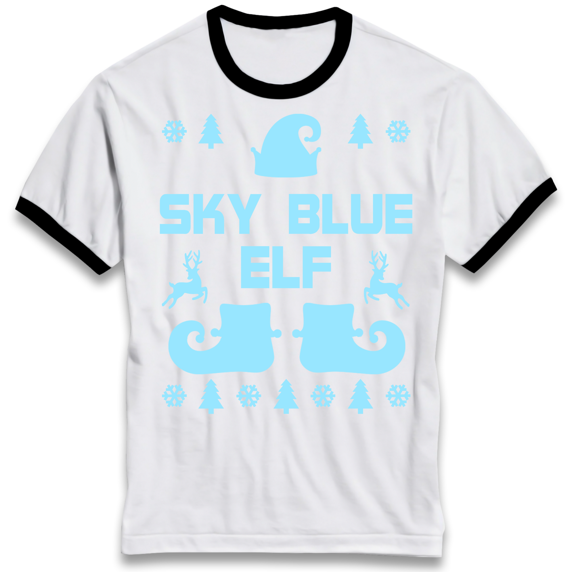 Coventry City FC Christmas Ringer T Shirt