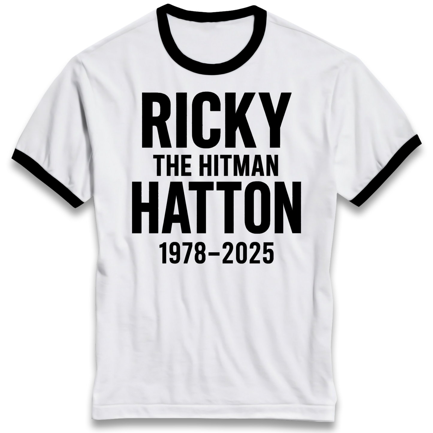 Ricky The Hitman Hatton 1978 2025 Ringer T Shirt