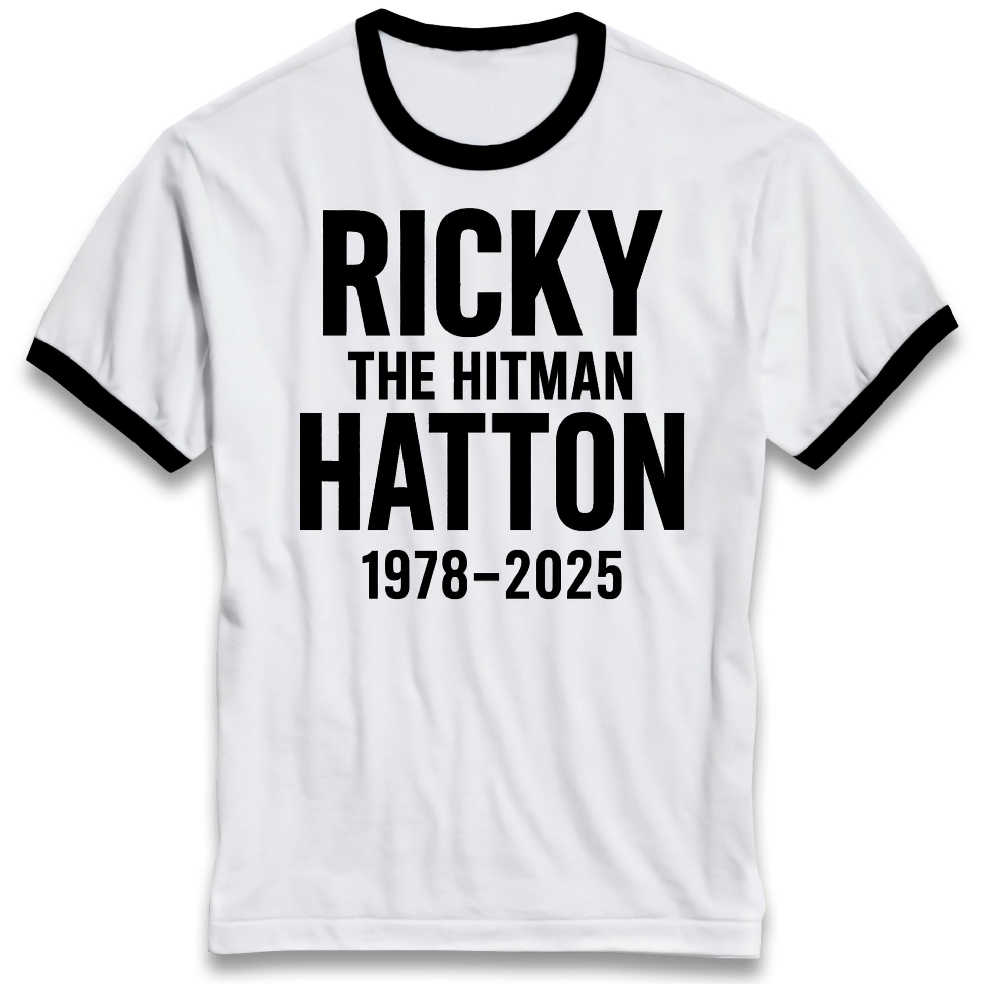 Ricky The Hitman Hatton 1978 2025 Ringer T Shirt