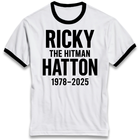 Ricky The Hitman Hatton 1978 2025 Ringer T Shirt