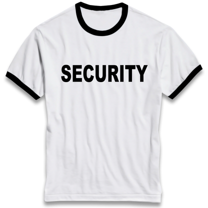 Security Ringer T Shirt