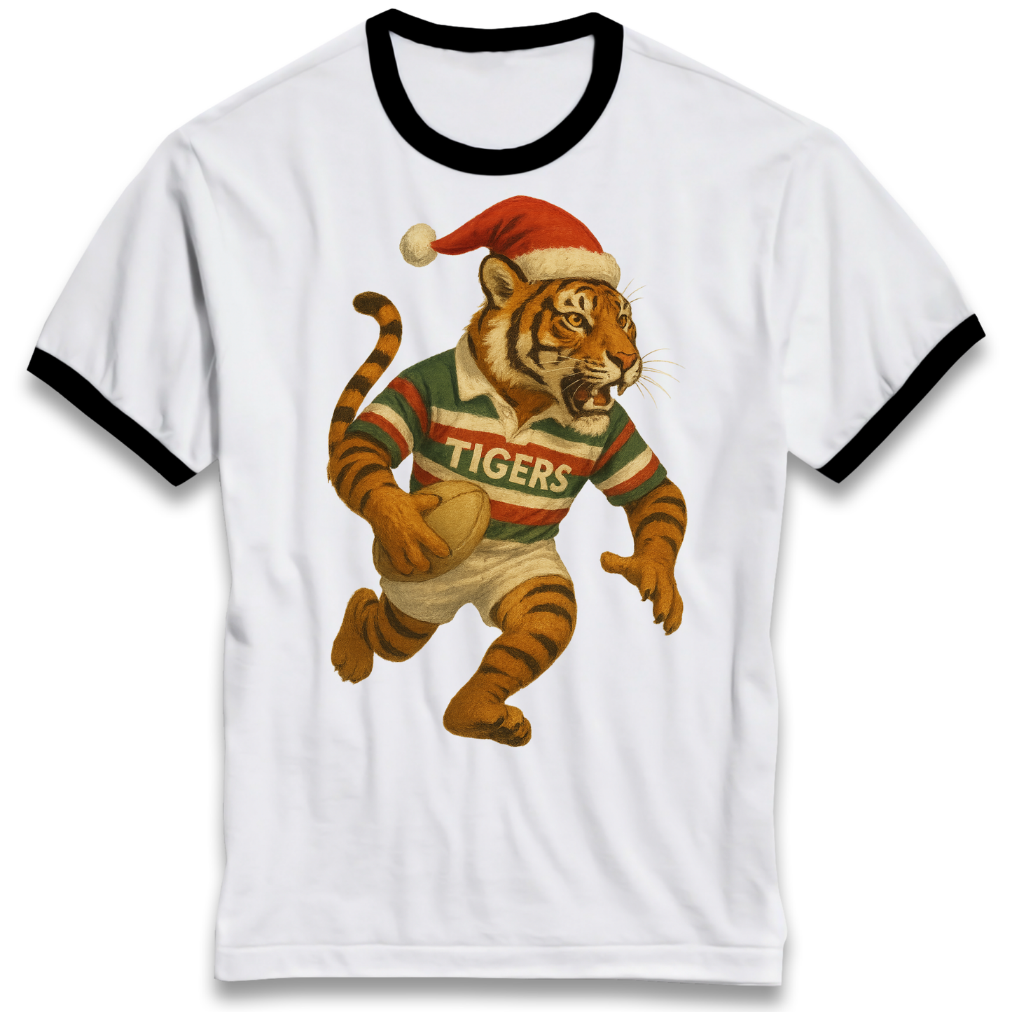 Leicester Tigers Ringer T Shirt