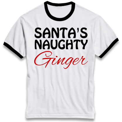 Naughty Ginger Ringer T Shirt