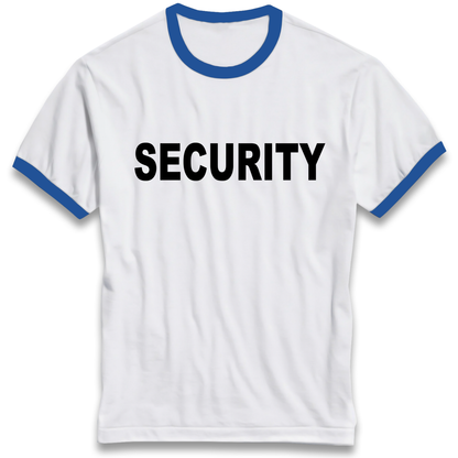 Security Ringer T Shirt