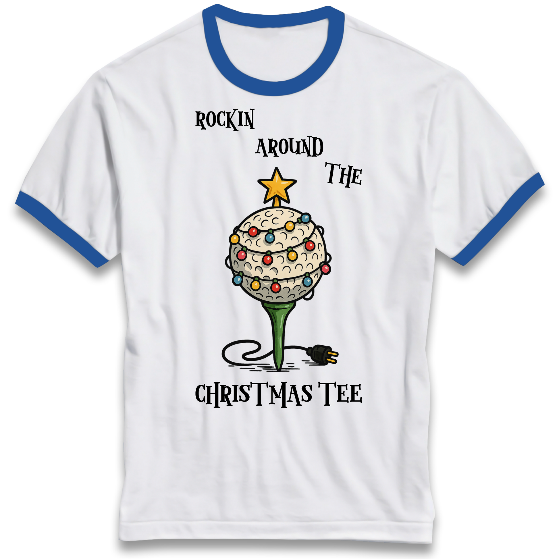 Golf Ringer T Shirt