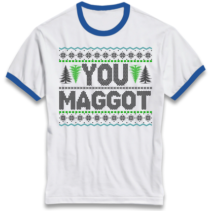 Christmas jumper Ringer T Shirt