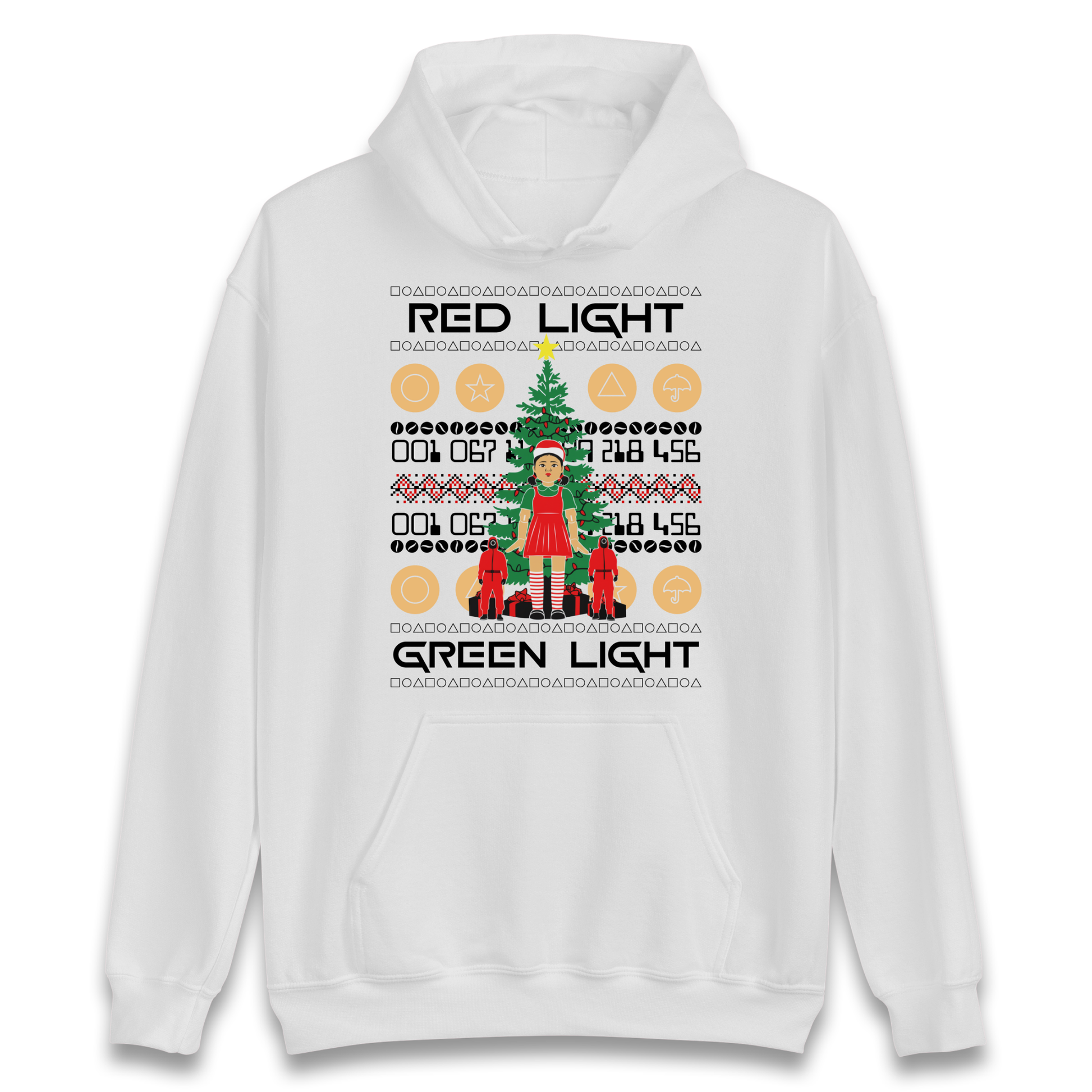 Squid Game Christmas Hoodie