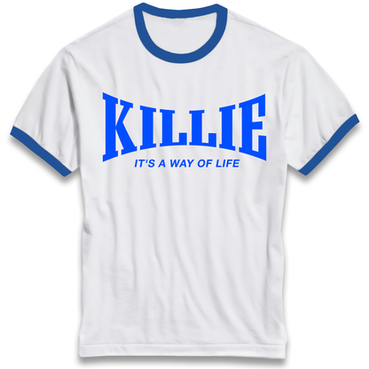Kilmarnock Football Ringer T Shirt
