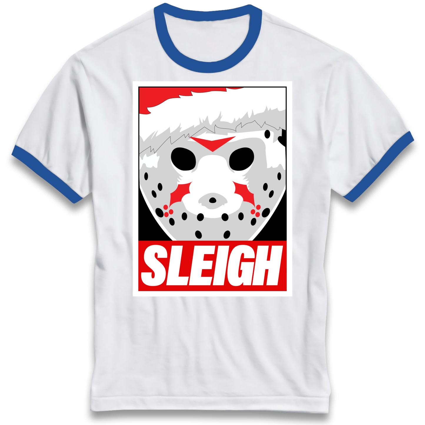 Jason Sleigh Christmas Ringer T Shirt