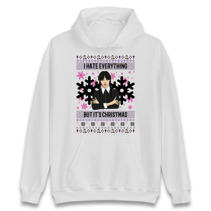 Wednesday addams Christmas Hoodie