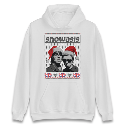 Snowasis Union Jack Christmas Hoodie