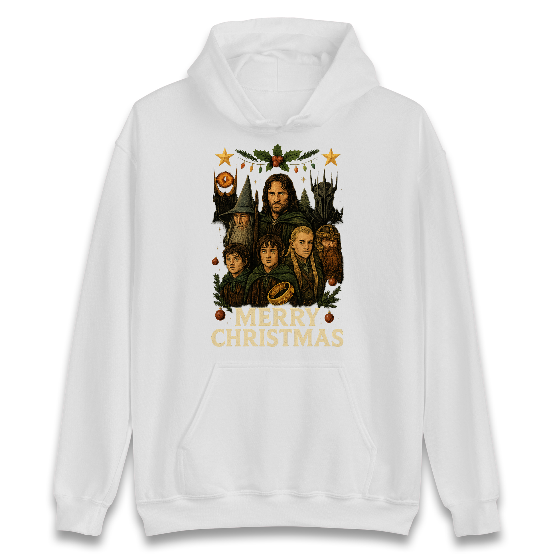 Lord of The Rings Christmas Hoodie