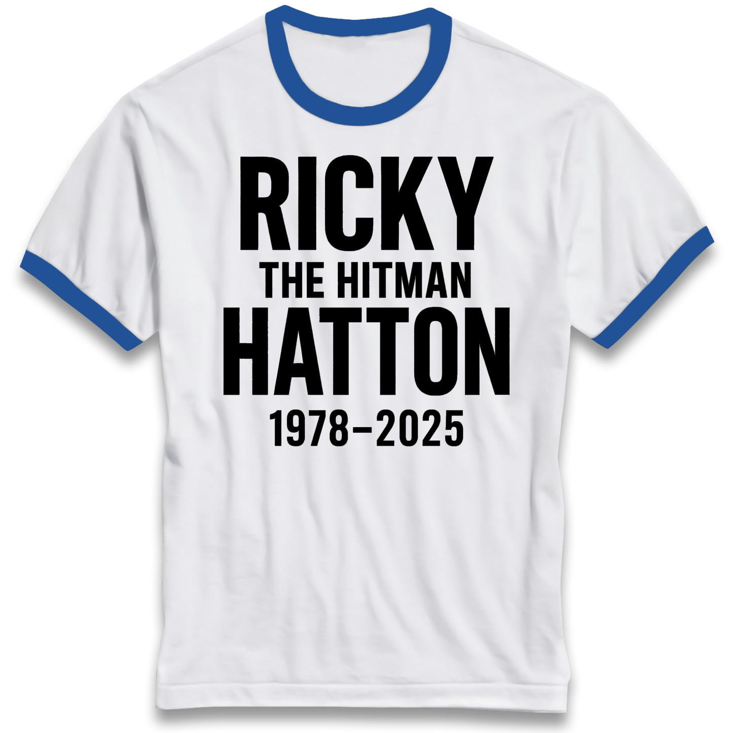 Ricky The Hitman Hatton 1978 2025 Ringer T Shirt