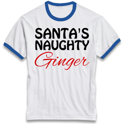 Naughty Ginger Ringer T Shirt
