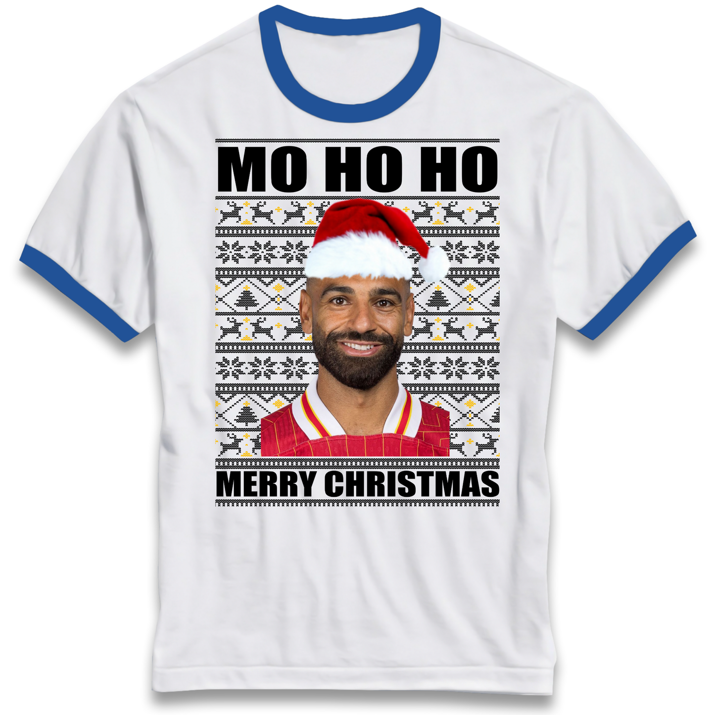 Mo Ho Ho Salah Ringer T Shirt