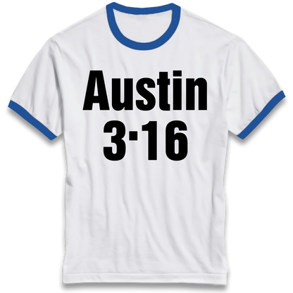 Austin 3 16 Ringer T Shirt