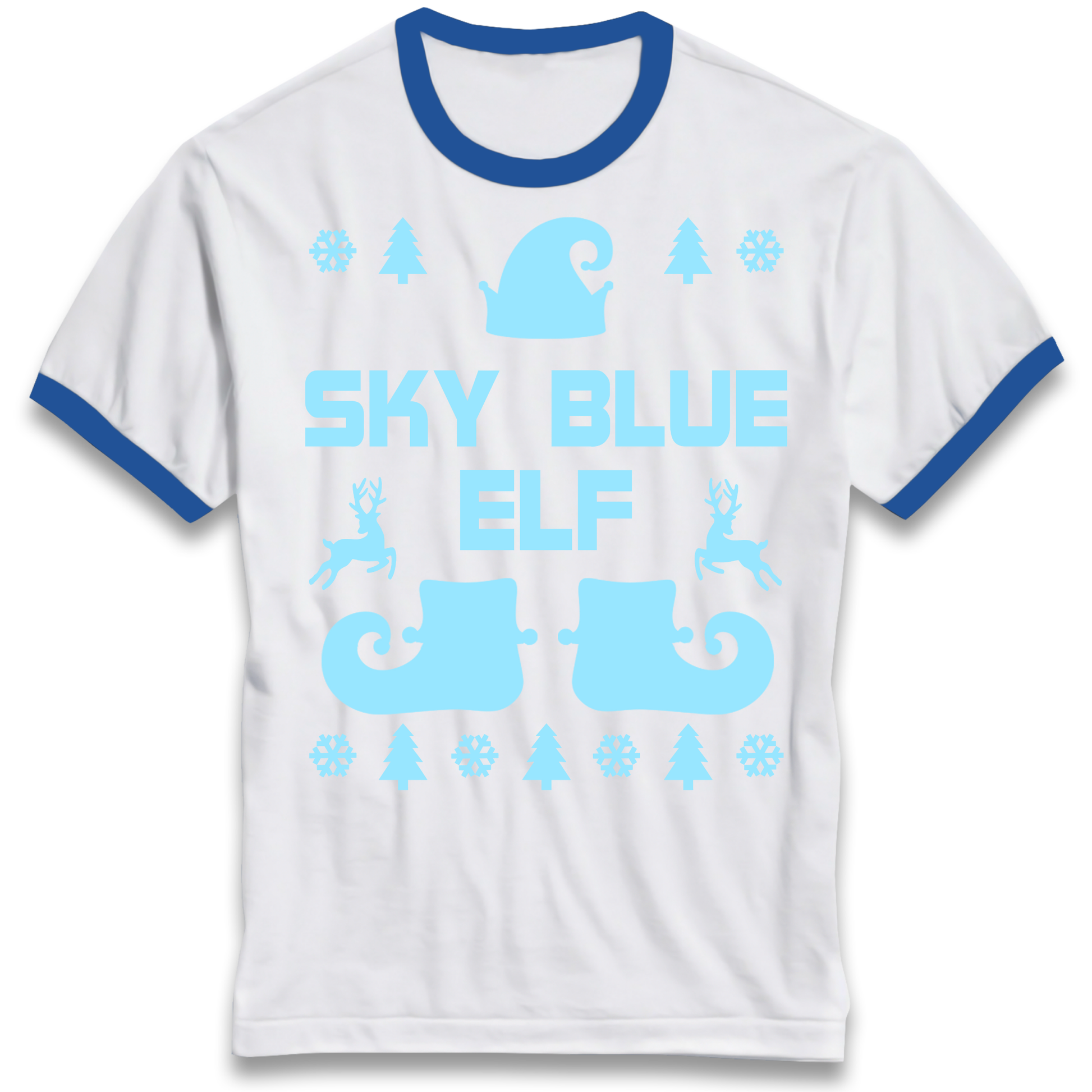 Coventry City FC Christmas Ringer T Shirt