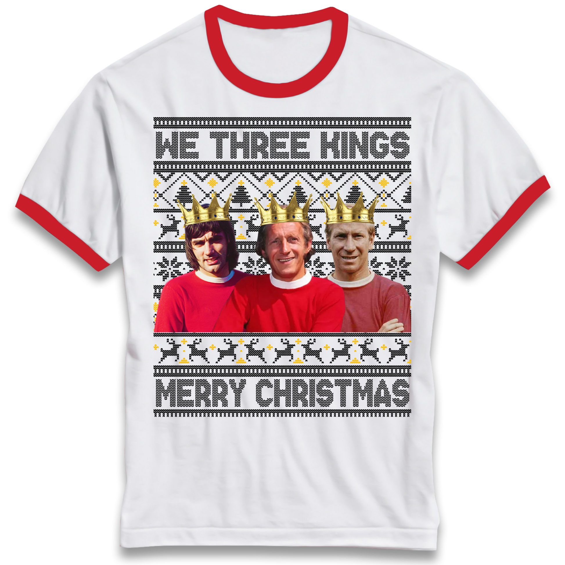 We Three Kings Ringer T Shirt