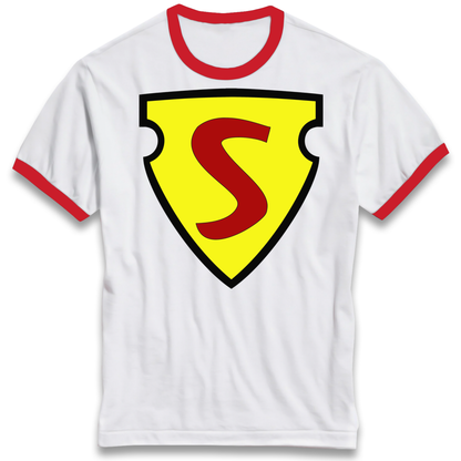 Superman Ringer T Shirt