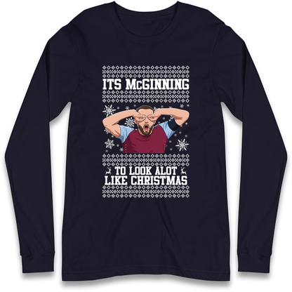 John McGinn Christmas Longsleeve T Shirt