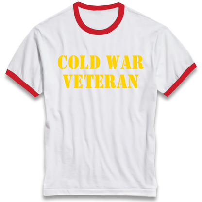 Cold War 1985–1991 Veteran Ringer Tee