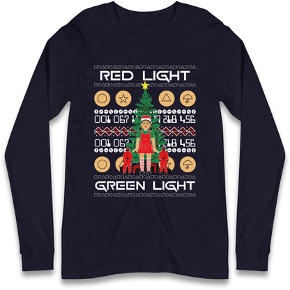 Squid Game Christmas Longsleeve T Shirt
