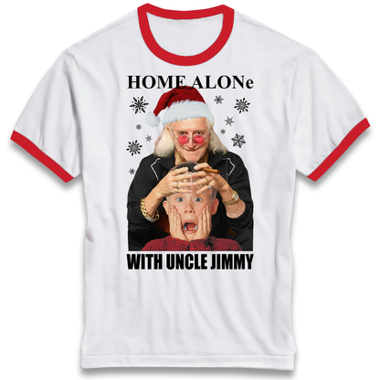 Home Alone Uncle Jimmy Ringer T Shirt