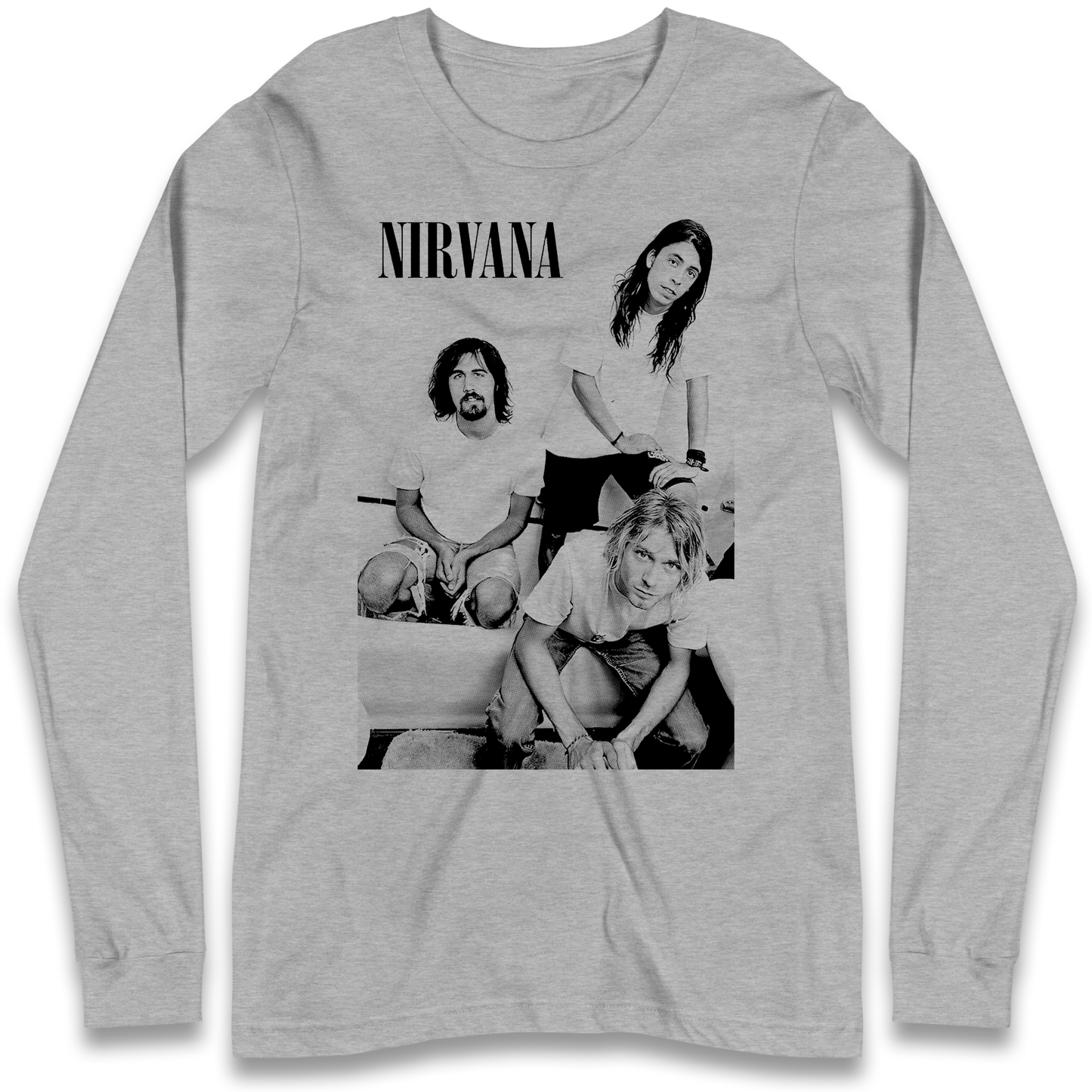 Nirvana Band Longsleeve T Shirt