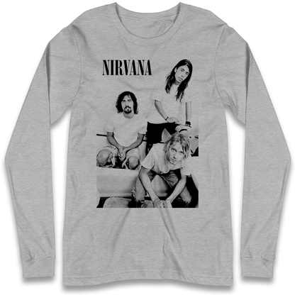 Nirvana Band Longsleeve T Shirt