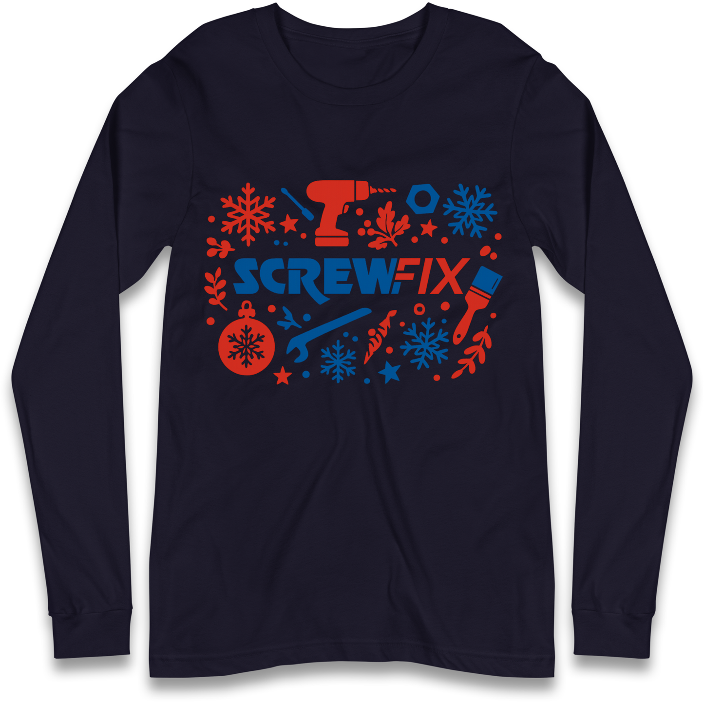 Screwfix Christmas Longsleeve T Shirt
