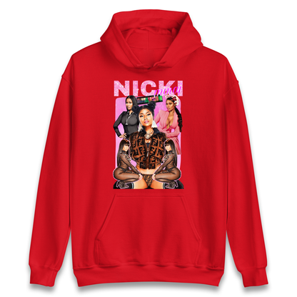 Nicki Minaj Pink Sparkle Bootleg Hoodie
