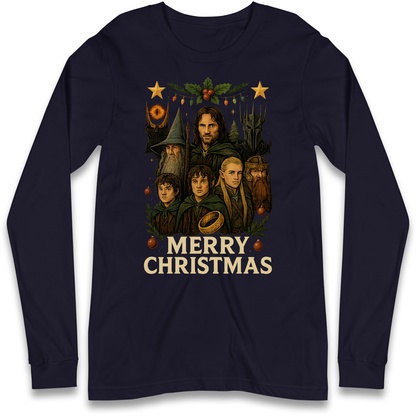 Lord of The Rings Christmas Longsleeve T Shirt