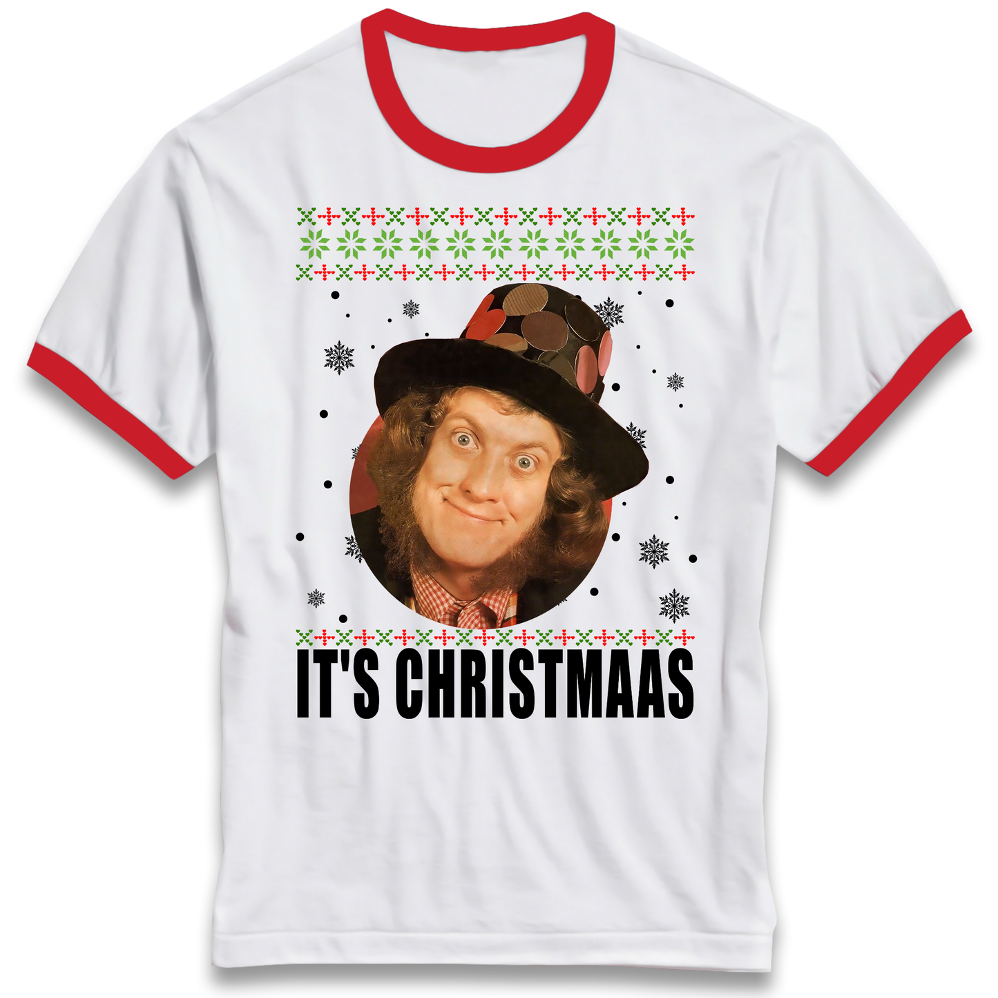 Noddy Christmas Ringer T Shirt
