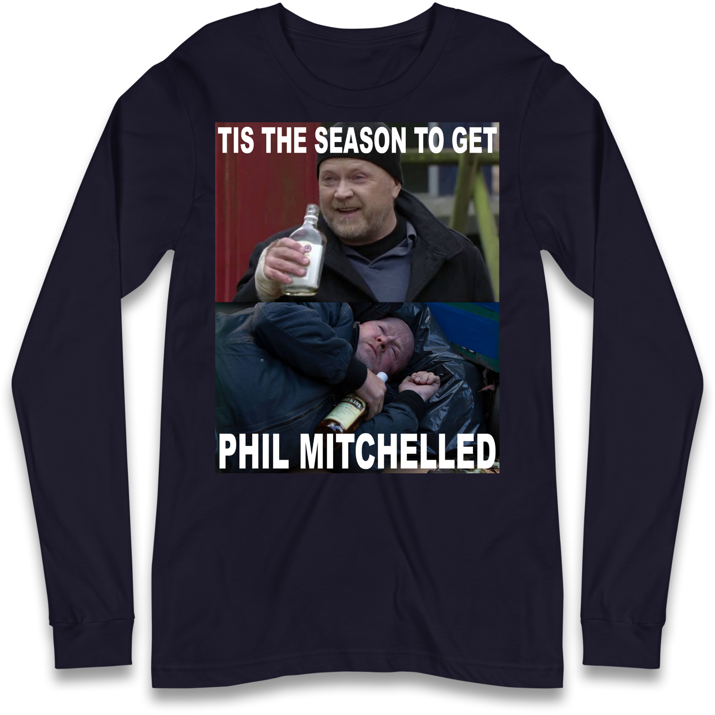 Phil Mitchell Christmas Longsleeve T Shirt