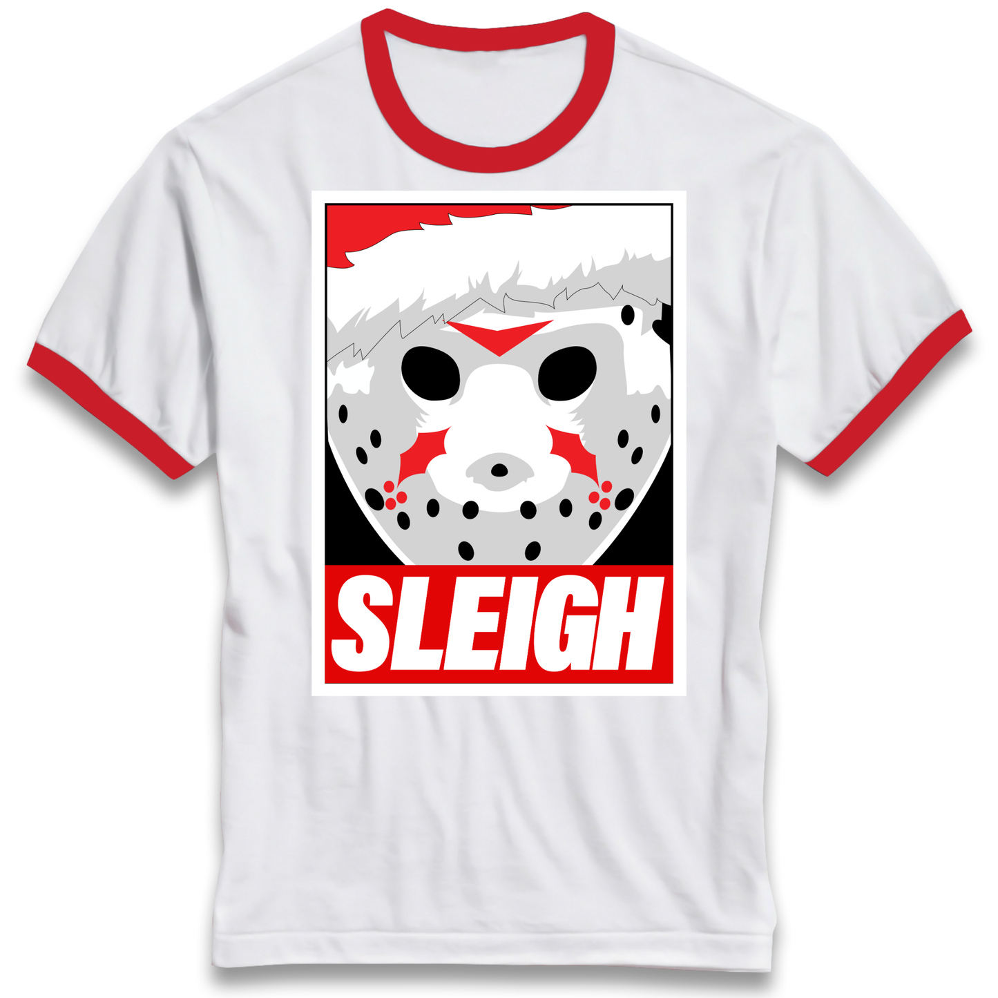 Jason Sleigh Christmas Ringer T Shirt