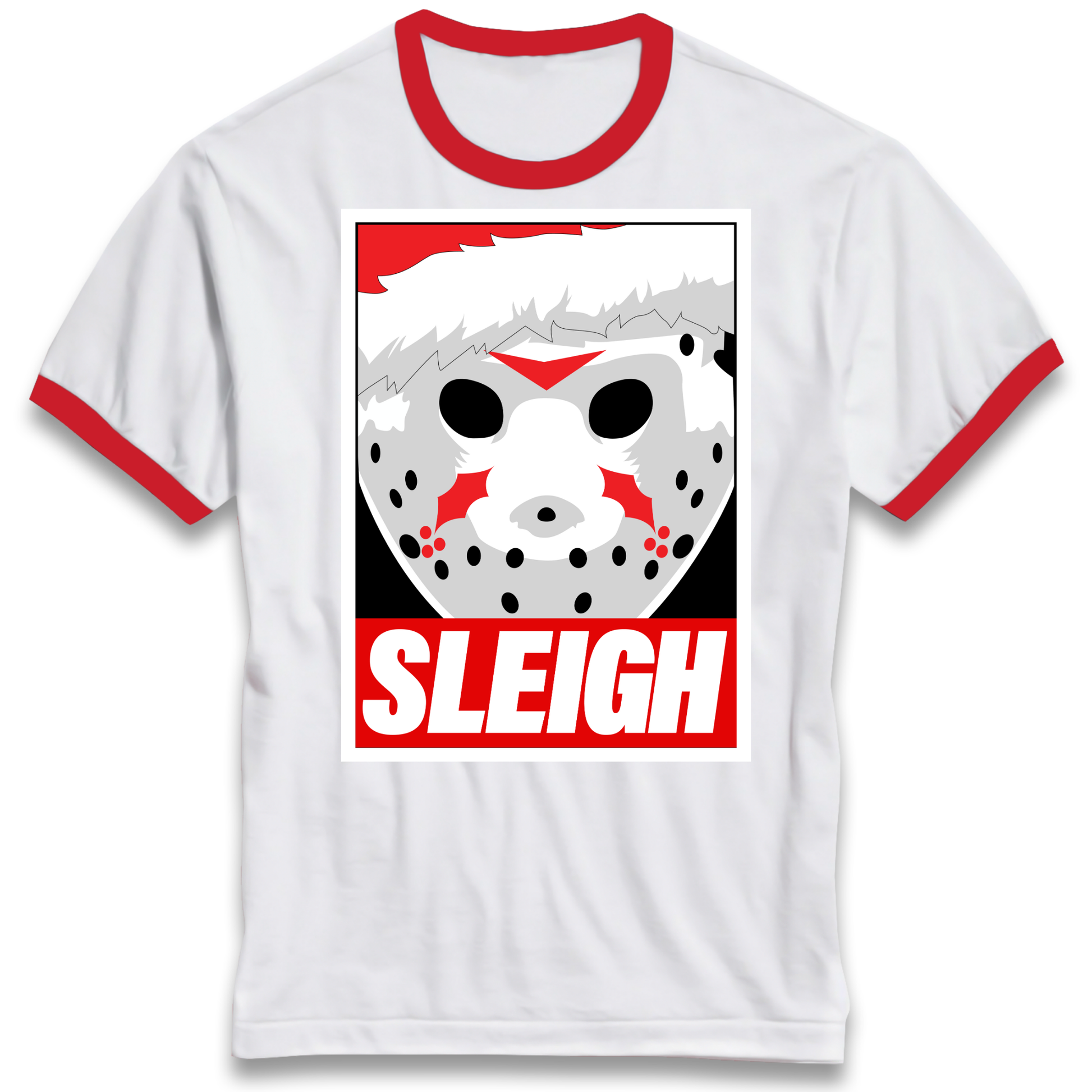 Jason Sleigh Christmas Ringer T Shirt