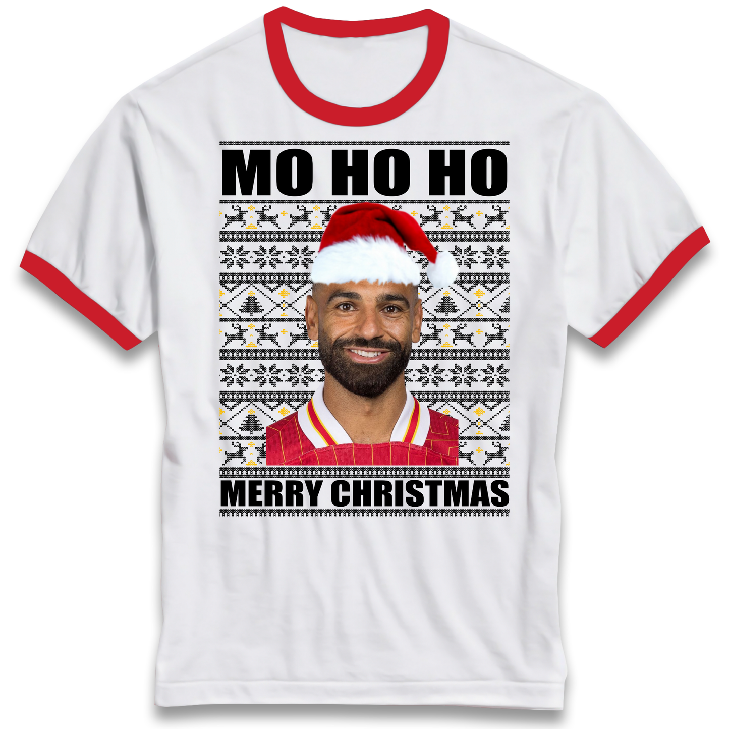 Mo Ho Ho Salah Ringer T Shirt