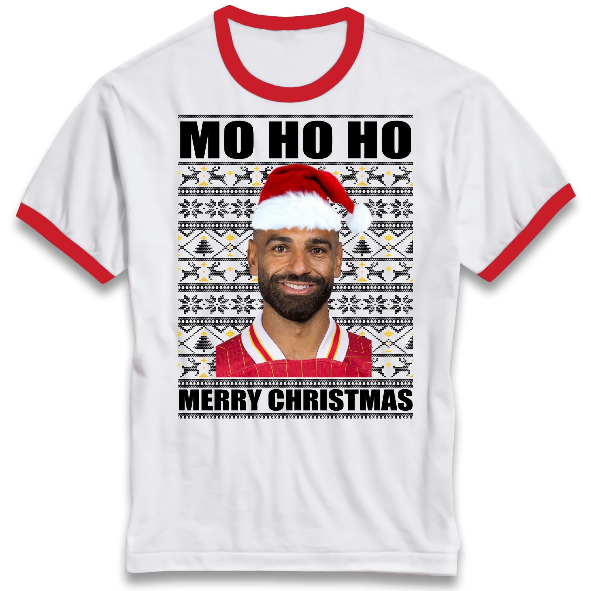 Mo Ho Ho Salah Ringer T Shirt