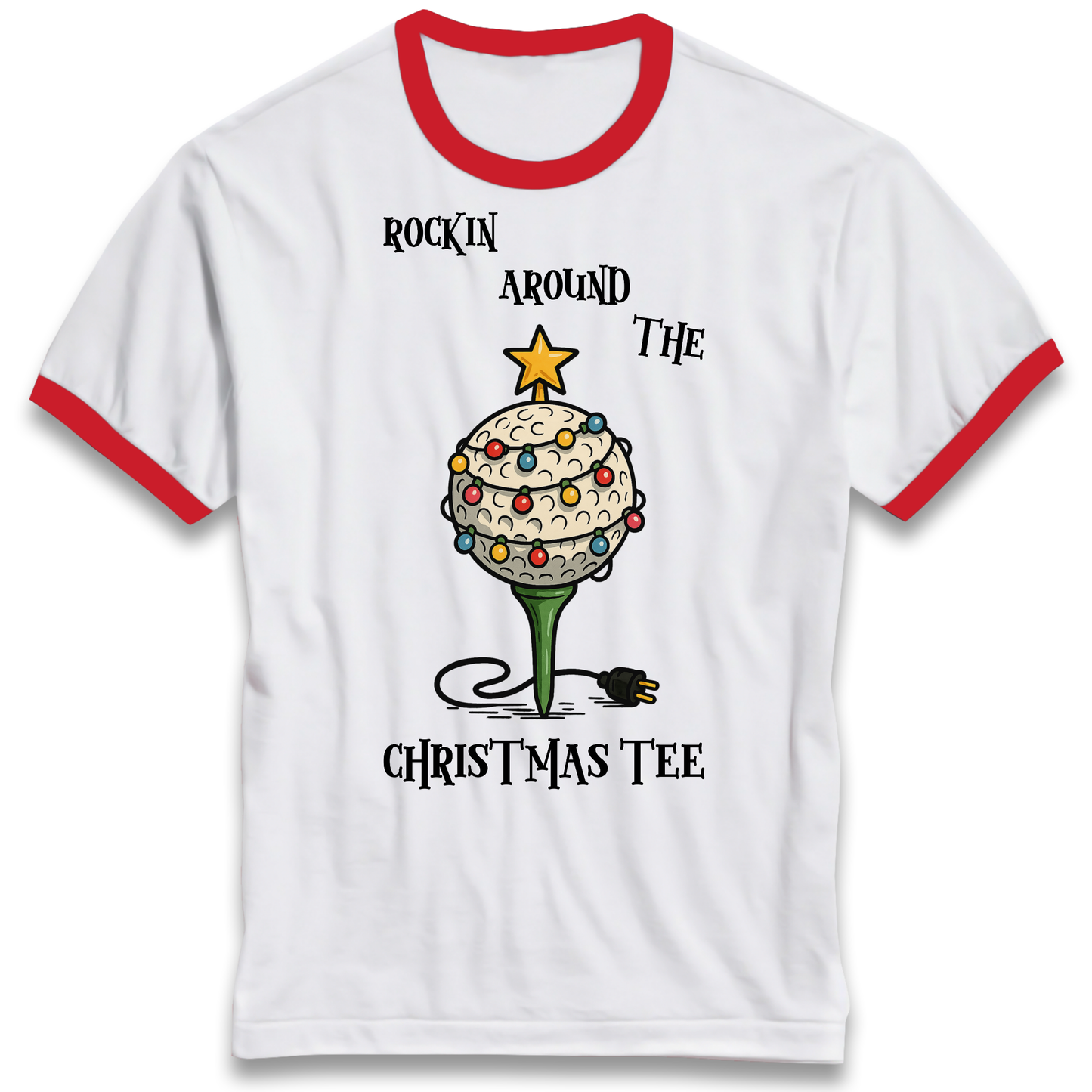 Golf Ringer T Shirt