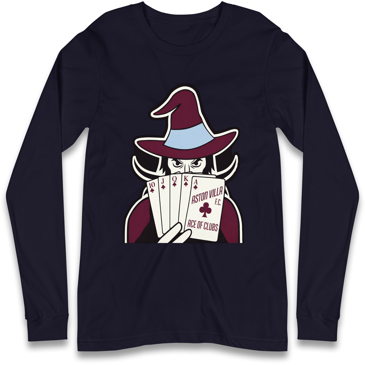 Aston Villa Long Sleeve Football Shirt