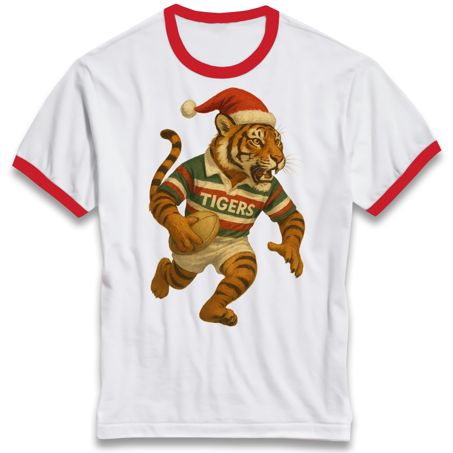 Leicester Tigers Ringer T Shirt