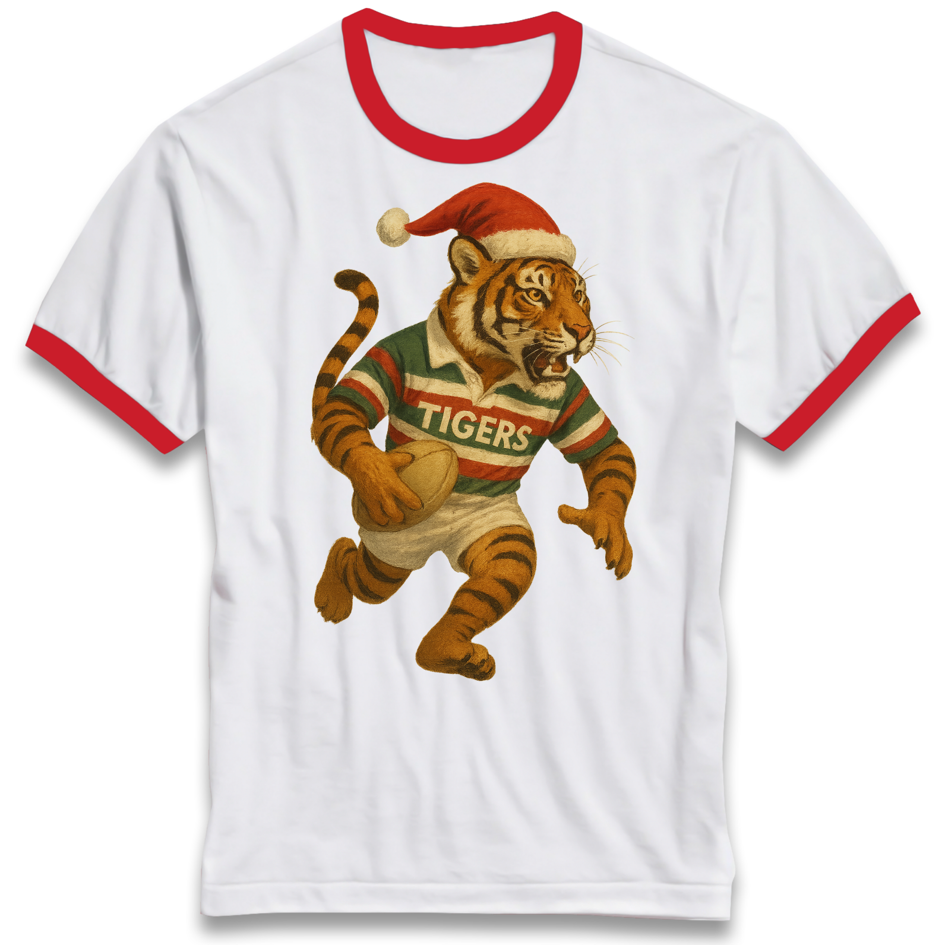Leicester Tigers Ringer T Shirt