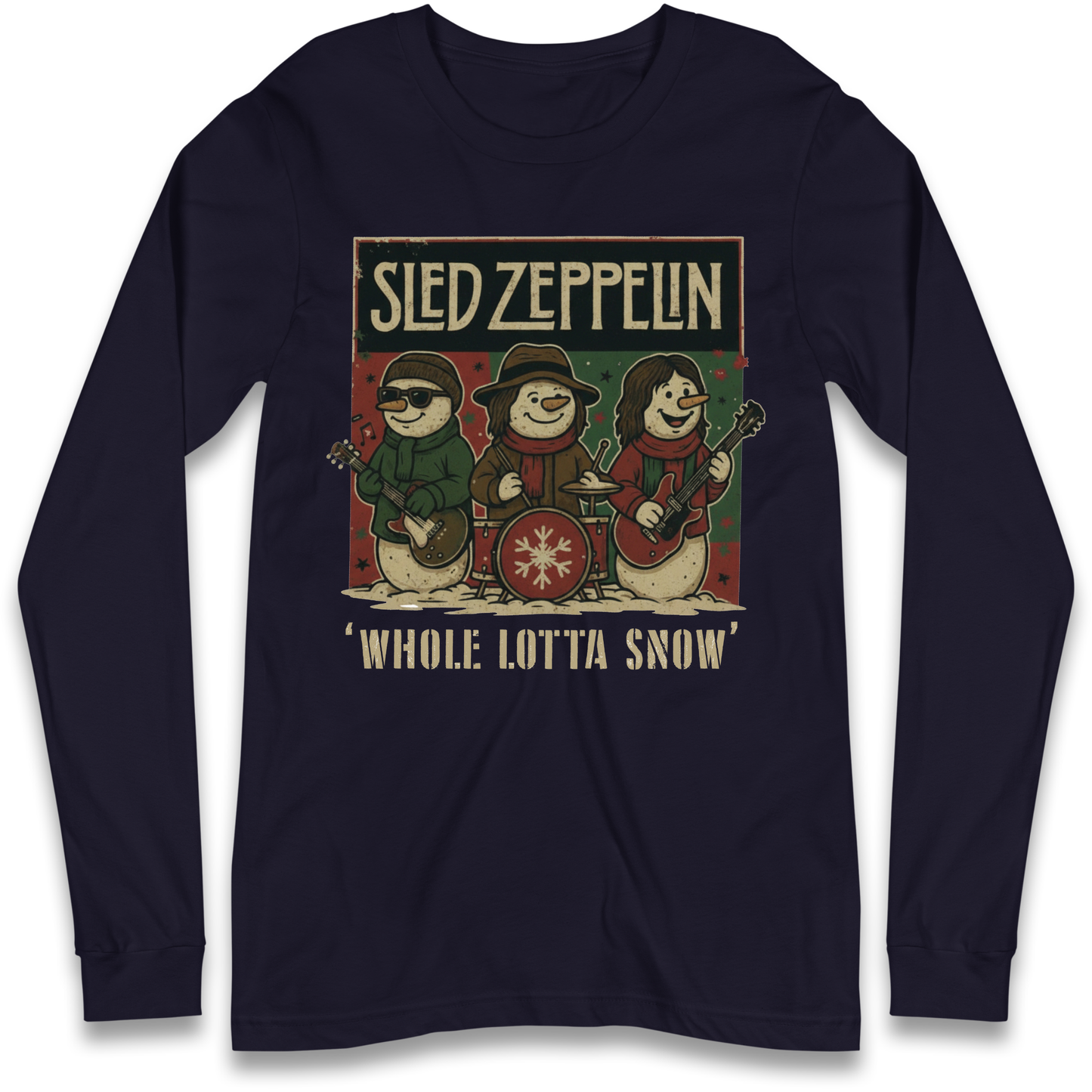 Led Zeppelin Christmas Longsleeve T Shirt
