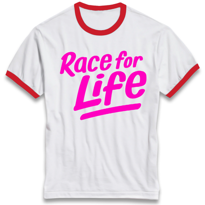 Race for Life Ringer T Shirt